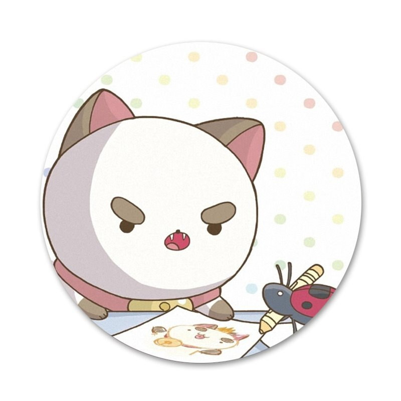 Pčelica i mačak broš značka igla dodaci za odjeću ruksak ukras dar