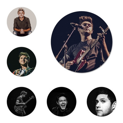 Niall Horan Icons Pins Διακοσμητικό σήμα Καρφίτσες Μεταλλικές κονκάρδες για ρούχα Διακόσμηση σακιδίου πλάτης