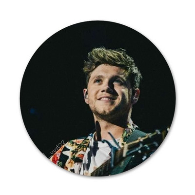 Niall Horan Piktogramos Smeigtukai Ženkliuko dekoravimas Sagės Metaliniai ženkleliai drabužiams Kuprinės puošimas