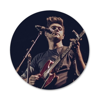 Niall Horan Piktogramos Smeigtukai Ženkliuko dekoravimas Sagės Metaliniai ženkleliai drabužiams Kuprinės puošimas