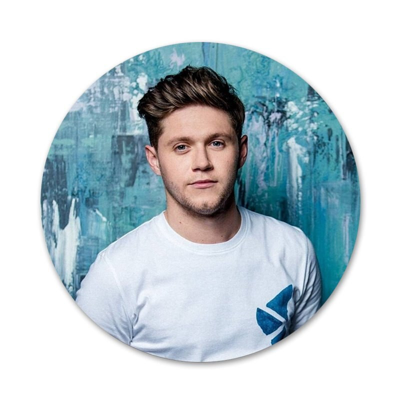 Niall Horan Piktogramos Smeigtukai Ženkliuko dekoravimas Sagės Metaliniai ženkleliai drabužiams Kuprinės puošimas