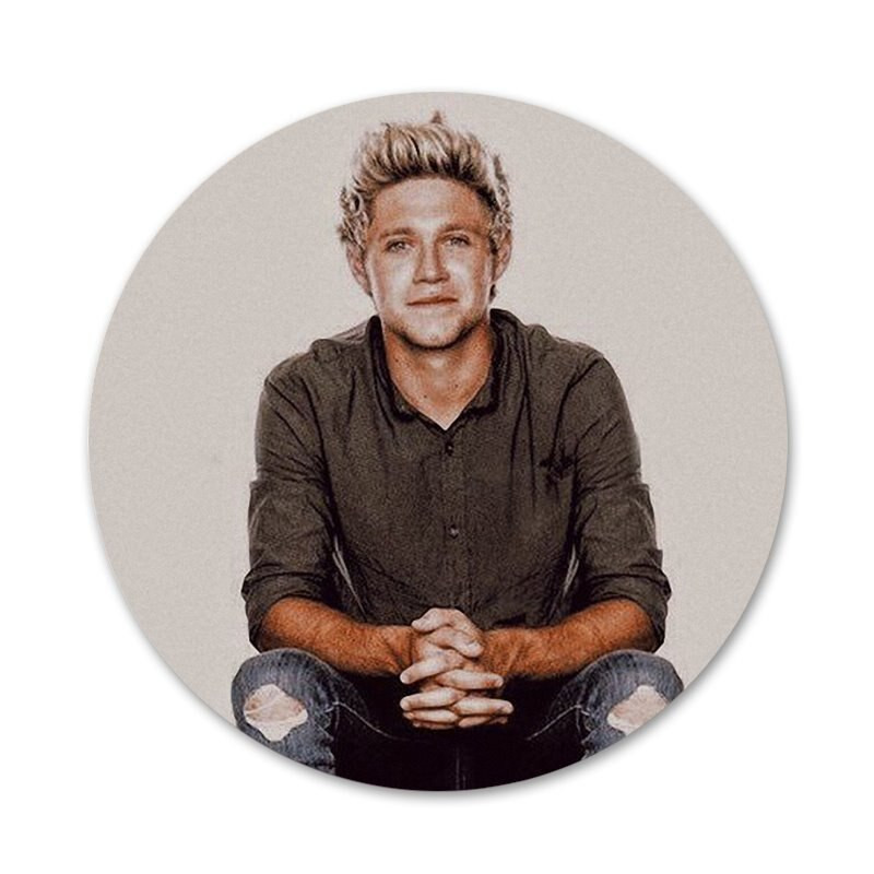 Niall Horan Piktogramos Smeigtukai Ženkliuko dekoravimas Sagės Metaliniai ženkleliai drabužiams Kuprinės puošimas