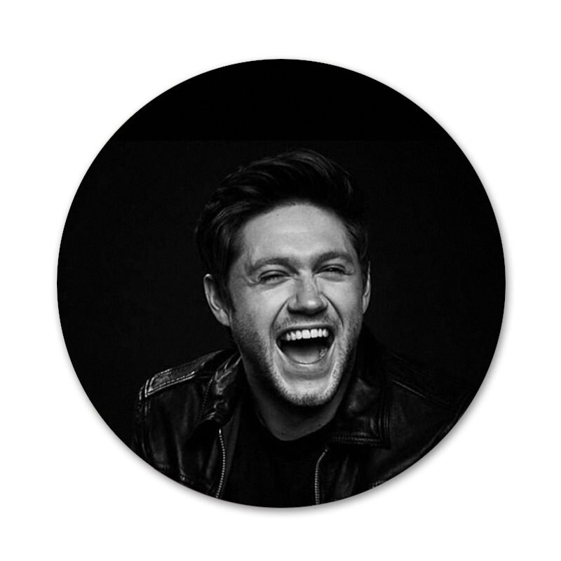 Niall Horan Piktogramos Smeigtukai Ženkliuko dekoravimas Sagės Metaliniai ženkleliai drabužiams Kuprinės puošimas