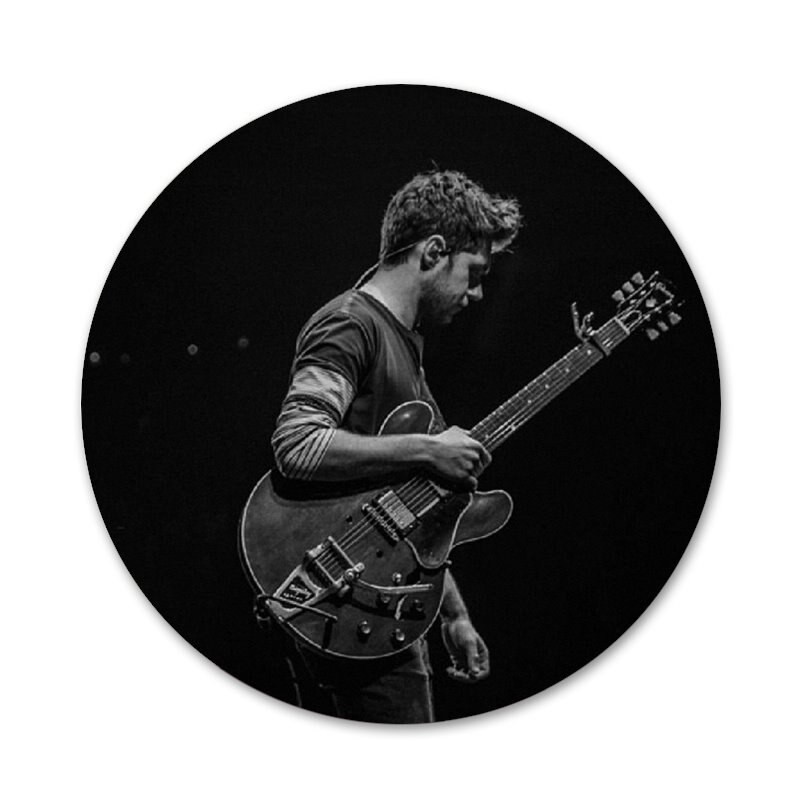 Niall Horan Piktogramos Smeigtukai Ženkliuko dekoravimas Sagės Metaliniai ženkleliai drabužiams Kuprinės puošimas