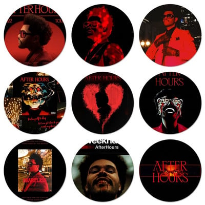 The Weeknd After Hours Badge Brooch Pin Accessories For Clothes Backpack Decoration gift 58mm