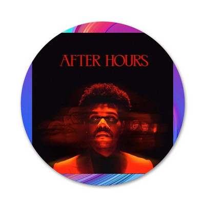 The Weeknd After Hours märgi prossnõel Aksessuaarid riiete jaoks Seljakoti kaunistus kingitus 58 mm