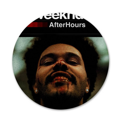 The Weeknd After Hours märgi prossnõel Aksessuaarid riiete jaoks Seljakoti kaunistus kingitus 58 mm