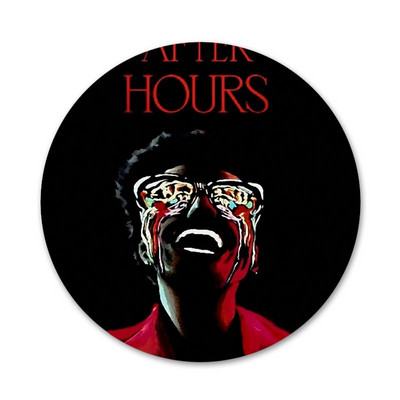 The Weeknd After Hours märgi prossnõel Aksessuaarid riiete jaoks Seljakoti kaunistus kingitus 58 mm
