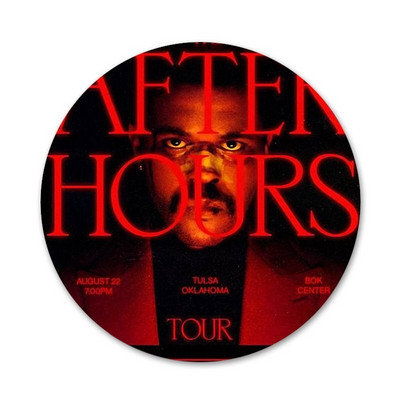 The Weeknd After Hours märgi prossnõel Aksessuaarid riiete jaoks Seljakoti kaunistus kingitus 58 mm