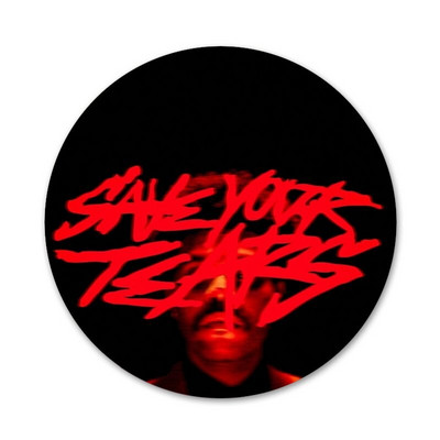 The Weeknd After Hours märgi prossnõel Aksessuaarid riiete jaoks Seljakoti kaunistus kingitus 58 mm