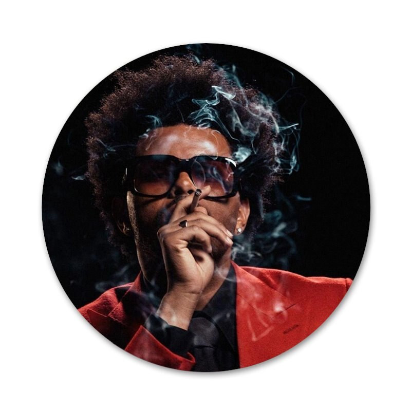 The Weeknd After Hours märgi prossnõel Aksessuaarid riiete jaoks Seljakoti kaunistus kingitus 58 mm