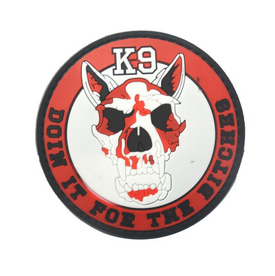 Američka vojska One Generation 3D ljepilo K9 službeni pas i gumena divlja 3D naljepnica PVC naljepnica