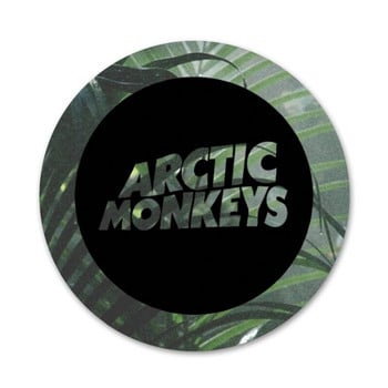 58 мм Arctic Monkeys Икони Щифтове Декорация на значки Брошки Метални значки за дрехи Декорация на раница