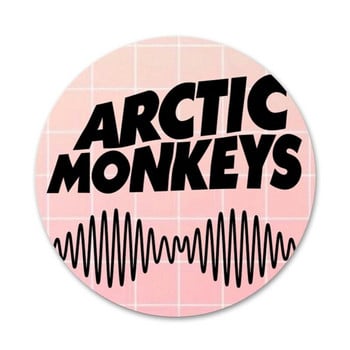 58 мм Arctic Monkeys Икони Щифтове Декорация на значки Брошки Метални значки за дрехи Декорация на раница