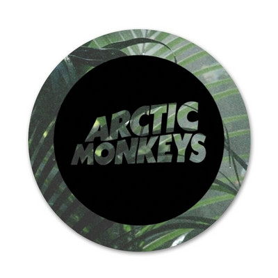 58 mm Arctic Monkeys Ikone Igle Dekoracija znački Broševi Metalne značke za odjeću Dekoracija ruksaka