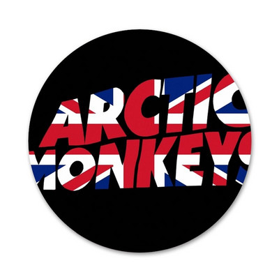 58 mm Arctic Monkeys Ikone Igle Dekoracija znački Broševi Metalne značke za odjeću Dekoracija ruksaka