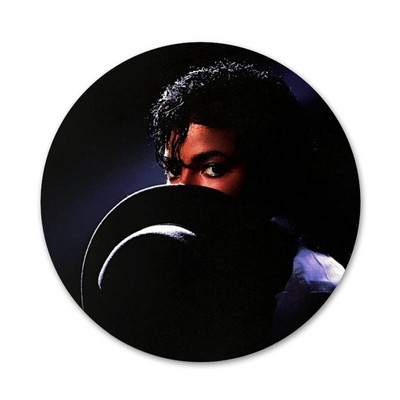 58 mm karštų šokių Michael Jackson piktogramos Smeigtukai Ženkliuko dekoravimas Sagės Metaliniai ženkleliai kuprinei papuošti