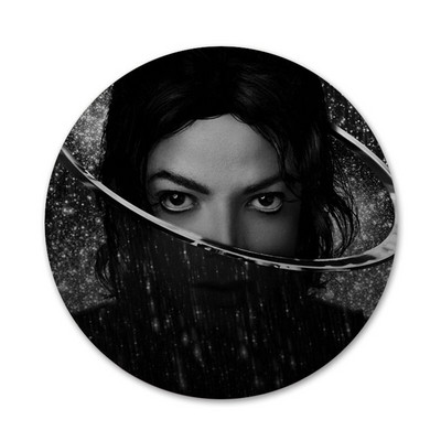 58 mm karštų šokių Michael Jackson piktogramos Smeigtukai Ženkliuko dekoravimas Sagės Metaliniai ženkleliai kuprinei papuošti