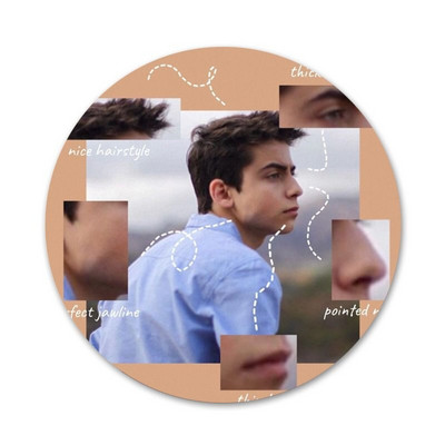 Aidan Gallagher Broš značka broj pet Dodaci za igle za odjeću Poklon za ruksak