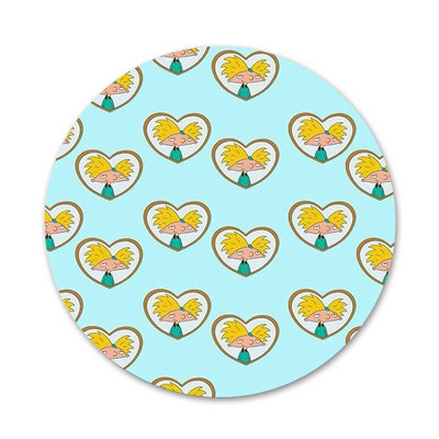 58mm Hey Arnold Icons Pins Διακοσμητικό σήμα Καρφίτσες Μεταλλικές κονκάρδες για ρούχα Διακόσμηση σακιδίου πλάτης