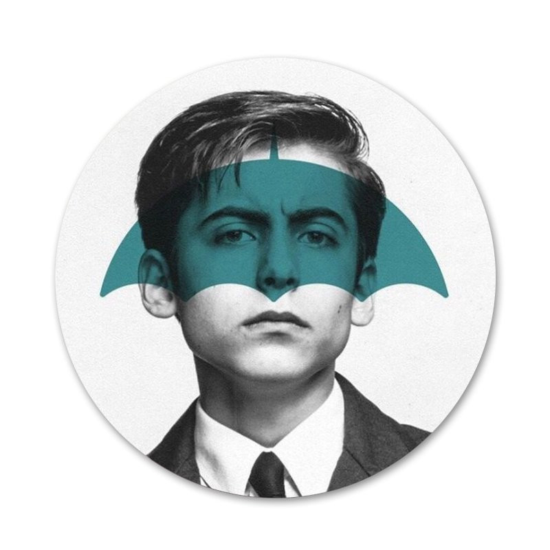 The Umbrella Academy Aidan Gallagher Badge καρφίτσα καρφίτσα Αξεσουάρ για ρούχα Διακόσμηση σακιδίου πλάτης