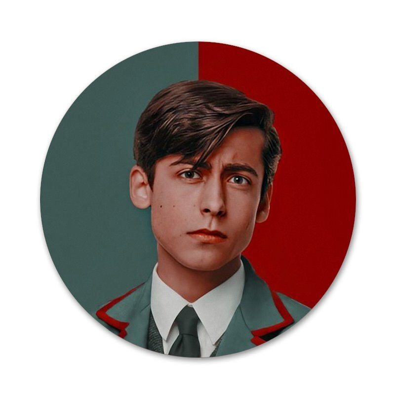 The Umbrella Academy Aidan Gallagher Badge καρφίτσα καρφίτσα Αξεσουάρ για ρούχα Διακόσμηση σακιδίου πλάτης