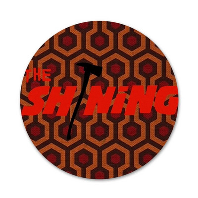 Naujas pristatymas Spindintis Stanley Kubricko filmo ženklelis Sagės smeigtukas Priedai drabužiams Kuprinės papuošimo dovana