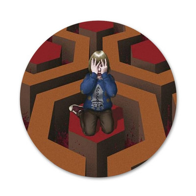 Naujas pristatymas Spindintis Stanley Kubricko filmo ženklelis Sagės smeigtukas Priedai drabužiams Kuprinės papuošimo dovana