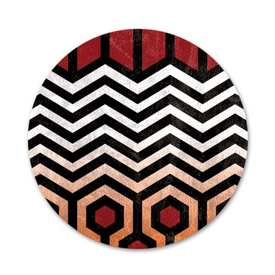 Naujas pristatymas Spindintis Stanley Kubricko filmo ženklelis Sagės smeigtukas Priedai drabužiams Kuprinės papuošimo dovana