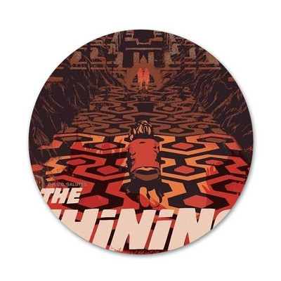 Naujas pristatymas Spindintis Stanley Kubricko filmo ženklelis Sagės smeigtukas Priedai drabužiams Kuprinės papuošimo dovana