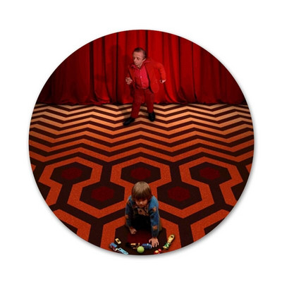 Naujas pristatymas Spindintis Stanley Kubricko filmo ženklelis Sagės smeigtukas Priedai drabužiams Kuprinės papuošimo dovana