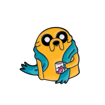 E3687 Multifilm Naljakas südamenõel Märgid Koerad Emailnõelad Tüdrukutele Prossid riietele Kott Reväärinõelad Seljakott Märk Meestele Ehted Kingitus