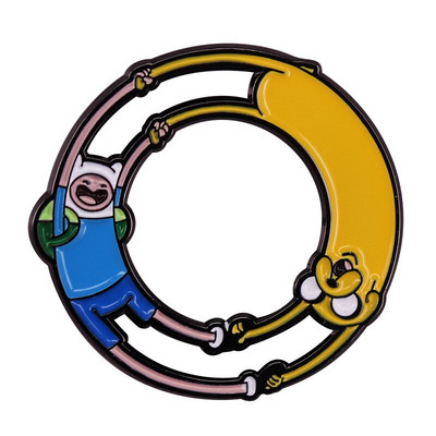 E3687 Multifilm Naljakas südamenõel Märgid Koerad Emailnõelad Tüdrukutele Prossid riietele Kott Reväärinõelad Seljakott Märk Meestele Ehted Kingitus