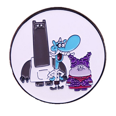 AD2147 Σήματα κινουμένων σχεδίων σε σακίδιο χαριτωμένα πράγματα Καρφίτσες Σήματα για ρούχα Σήματα Καρφίτσες από σμάλτο για σακίδια πλάτης Ρούχα Καρφίτσα πέτο