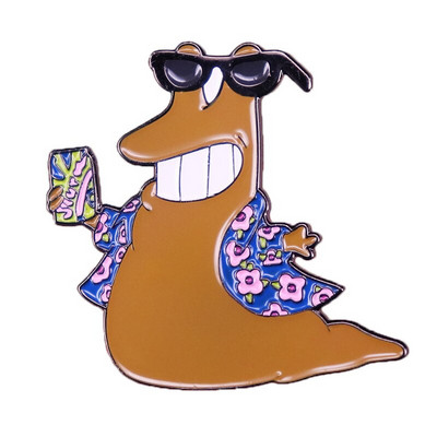 AD2147 Σήματα κινουμένων σχεδίων σε σακίδιο χαριτωμένα πράγματα Καρφίτσες Σήματα για ρούχα Σήματα Καρφίτσες από σμάλτο για σακίδια πλάτης Ρούχα Καρφίτσα πέτο