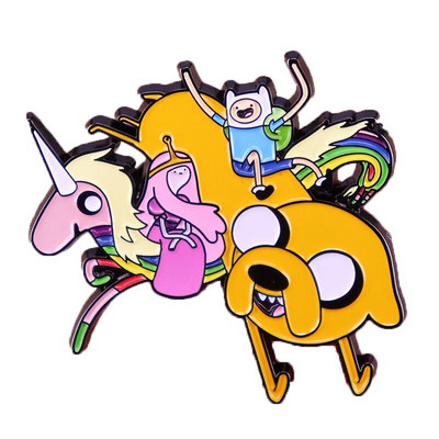 AD2147 Σήματα κινουμένων σχεδίων σε σακίδιο χαριτωμένα πράγματα Καρφίτσες Σήματα για ρούχα Σήματα Καρφίτσες από σμάλτο για σακίδια πλάτης Ρούχα Καρφίτσα πέτο