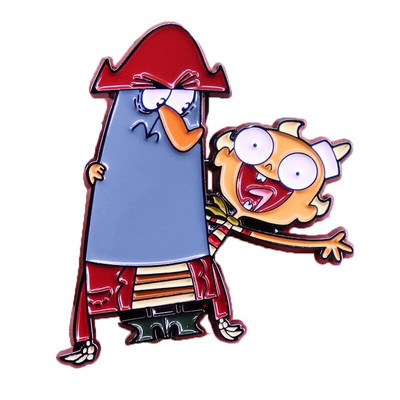 AD2147 Σήματα κινουμένων σχεδίων σε σακίδιο χαριτωμένα πράγματα Καρφίτσες Σήματα για ρούχα Σήματα Καρφίτσες από σμάλτο για σακίδια πλάτης Ρούχα Καρφίτσα πέτο