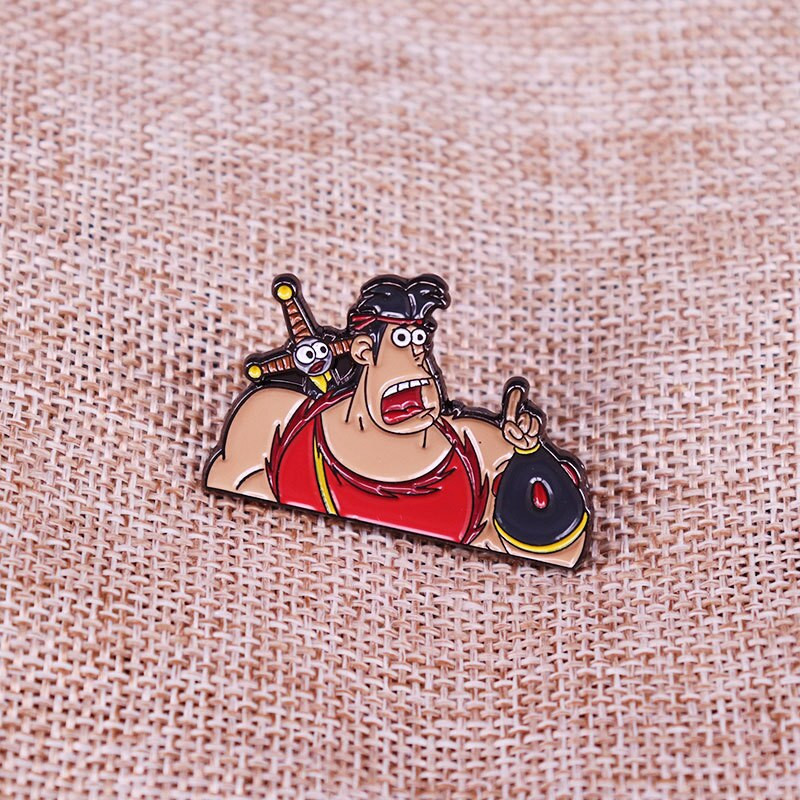 AD2147 Σήματα κινουμένων σχεδίων σε σακίδιο χαριτωμένα πράγματα Καρφίτσες Σήματα για ρούχα Σήματα Καρφίτσες από σμάλτο για σακίδια πλάτης Ρούχα Καρφίτσα πέτο