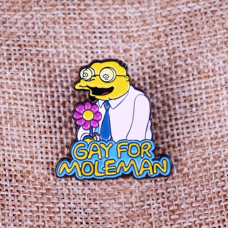 AD2147 Σήματα κινουμένων σχεδίων σε σακίδιο χαριτωμένα πράγματα Καρφίτσες Σήματα για ρούχα Σήματα Καρφίτσες από σμάλτο για σακίδια πλάτης Ρούχα Καρφίτσα πέτο