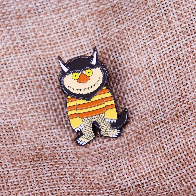 AD2147 Σήματα κινουμένων σχεδίων σε σακίδιο χαριτωμένα πράγματα Καρφίτσες Σήματα για ρούχα Σήματα Καρφίτσες από σμάλτο για σακίδια πλάτης Ρούχα Καρφίτσα πέτο