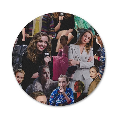 Hot Killing Eve Piktogramos Smeigtukai Ženkliuko papuošimas Sagės Metaliniai ženkleliai drabužiams Kuprinės puošimas