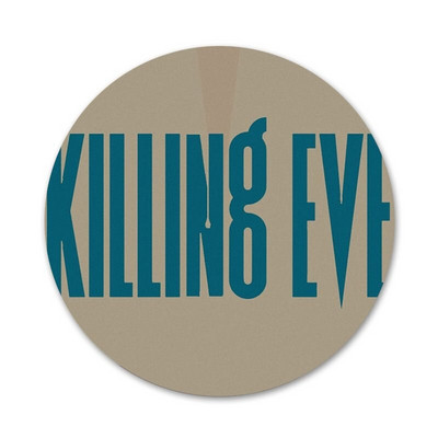 Hot Killing Eve Piktogramos Smeigtukai Ženkliuko papuošimas Sagės Metaliniai ženkleliai drabužiams Kuprinės puošimas