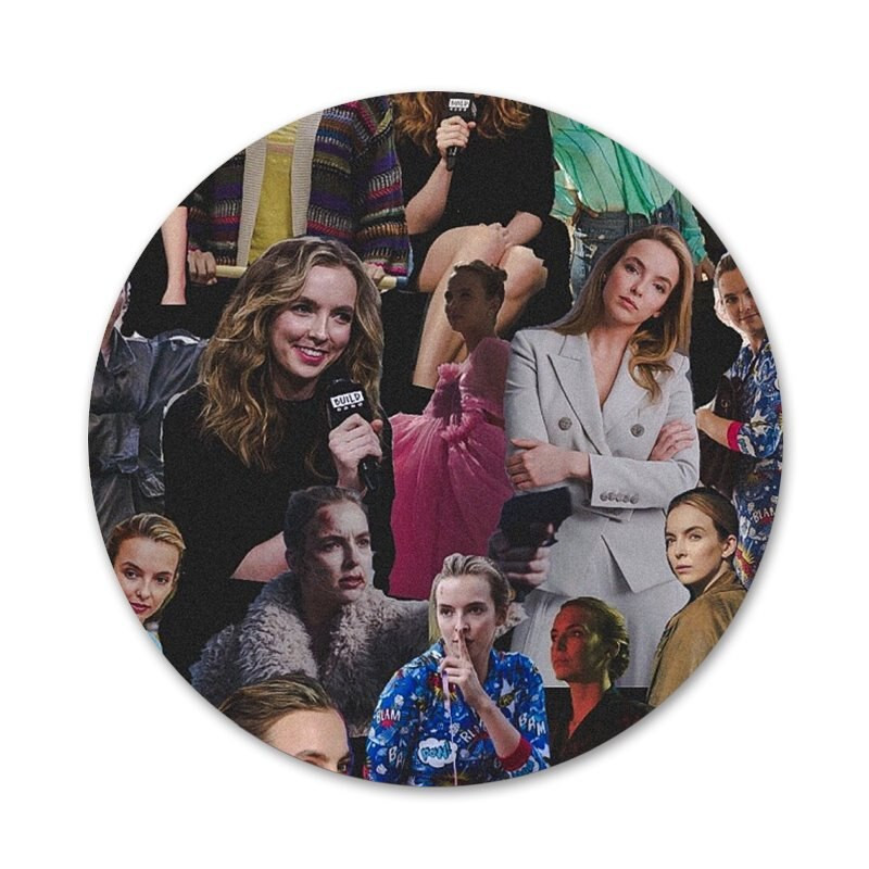 Hot Killing Eve Piktogramos Smeigtukai Ženkliuko papuošimas Sagės Metaliniai ženkleliai drabužiams Kuprinės puošimas