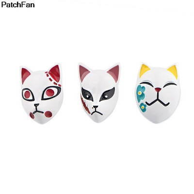 A3332 Patchfan Cosplay Mask Badge Σακίδια Σακίδια κινουμένων σχεδίων Τσάντες Σήματα Καρφίτσες με κουμπιά καρφίτσα