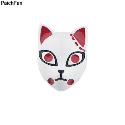 A3332 Patchfan Cosplay Mačka Maska Značka Skupljajte crtane ruksake Torbe Značke Gumbi Broš Igle