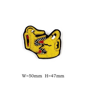 Käsitsi tikitud huule/ümbriku/vihmavarju märgid Käepaela aplikatsioon mantli pükste koti prossi jaoks