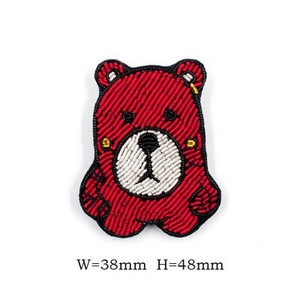 Käsitsi tikitud huule/ümbriku/vihmavarju märgid Käepaela aplikatsioon mantli pükste koti prossi jaoks