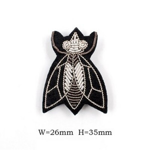 Käsitsi tikitud huule/ümbriku/vihmavarju märgid Käepaela aplikatsioon mantli pükste koti prossi jaoks