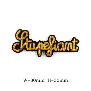 Käsitsi tikitud huule/ümbriku/vihmavarju märgid Käepaela aplikatsioon mantli pükste koti prossi jaoks