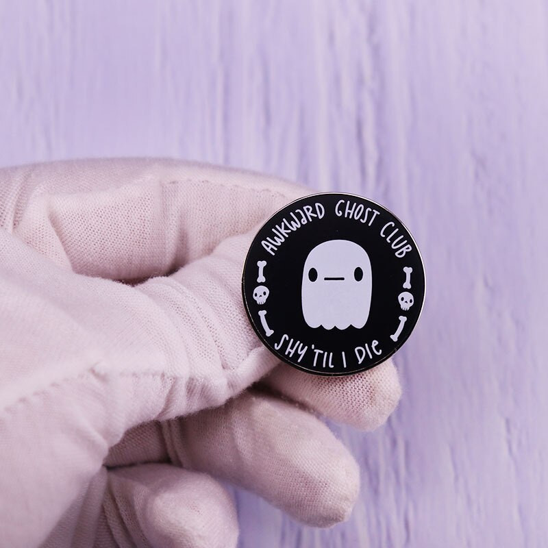 C1578 duh Emajl Pin Broševi na odjeći Anime značke Ljubitelji igara Modni nakit Dodaci Novogodišnji dar